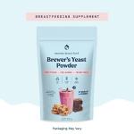 Mommy Knows Best Brewer's Yeast Powder for Lactation Support for Breastfeeding | Mild-Tasting, Debittered, Delicious in Lactation Cookies, Smoothies, Lactation Recipes, Gluten-Free, 10 oz