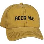 Primitives by Kathy Standard Baseball Cap-Beer Me, Yellow, One Size