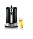 KRUPS and HEINEKEN B100 BeerTender with Heineken Draught Keg Technology,Black, 17.91 cu.ft.