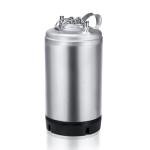 New 3 Gallon Ball Lock Keg, Stainless Steel Beer Keg with Single Handle for Draft, Homebrew and Craft Beer