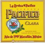 Pacifico Clara Mexican Lager Beer, 12 pk, 12 oz bottles, 4.4% ABV, gold