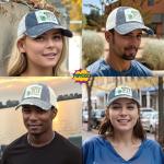 Popfizzy Beer Drinking Hats for Men and Women, Funny Trucker Hats for Adults, Beer Drinkers Gift, Adult Humor Caps (Charcoal)