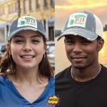 Popfizzy Beer Drinking Hats for Men and Women, Funny Trucker Hats for Adults, Beer Drinkers Gift, Adult Humor Caps (Charcoal)