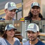 Popfizzy Beer Drinking Hats for Men and Women, Funny Trucker Hats for Adults, Beer Drinkers Gift, Adult Humor Caps (Charcoal)