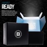 BRIMZ Golf Performance Hat - Breathable Sweat & Water Resistant Golfing Snapback Cap with Tee Holder & Magnetic Ball Marker (Grey - Beers & Bogeys)