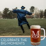 Custom Laser Etched Beer Mug - 16oz Gift