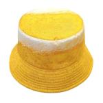 CNUSER Bucket Hat for Women Men,Travel Sun Beach Cap,Unisex Fishing Outdoor Boonie (Beer Bubbles)
