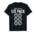 Check Out My Six Pack Funny Beer, Funny Drinking T-Shirt