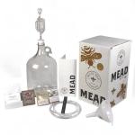1-Gallon Mead Making Kit – Complete Honey Wine Brewing Kit with Reusable Equipment, Glass Fermenter, Airlock & Yeast – DIY Homebrew Kit for Beginners & Experts- Mead Kit
