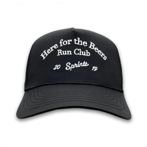 Sprints Structured VP Performance Cap | The Lightweight, Quick Dry, Sport Hat, One Size, Unisex (Here for The Beers Run Club)