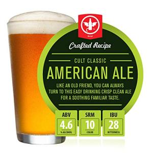 BrewDemon 2 Gal. Cult Classic American Ale Beer Recipe Kit - Makes a Wicked-Good 4.6% ABV Batch of Craft Brewed Beer