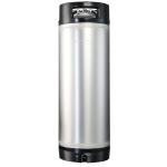 Steel Corny Keg, 5 Gallon Ball Lock Homebrew Beer Keg, Black Handles