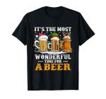 It's The Most Wonderful Time For A Beer Christmas Drink T-Shirt