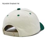 I Love Cocktails Hat, Funny Gag Gifts Joke, Vintage Two-Tone Baseball Cap for Men & Women Birthdays Gifts Beige/Green