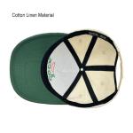 I Love Cocktails Hat, Funny Gag Gifts Joke, Vintage Two-Tone Baseball Cap for Men & Women Birthdays Gifts Beige/Green