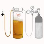 Julymoda 5 Gallon Ball Lock Keg, Stainless Steel Craft Beer Keg with Dual Rubber Handle, Equipment for Beer Making Kit, Corny Keg for Draft Beer Dispenser (20L)