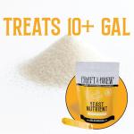 Craft A Brew - Yeast Nutrient - Food Grade - For Wine Making & Beer Brewing - Creates Nutrient Rich Environment For Yeast - 2 oz Package