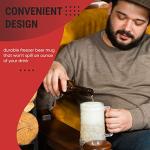 Granatan Double-Walled Frozen Beer Mugs - Set of 2