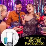 770ml Jumbo Thick Glass Beer Mugs