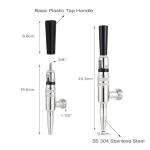 MRbrew Stout Coffee Beer Tap 304 Stainless Steel