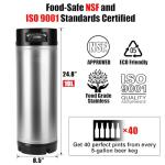 5 Gallon Stainless Steel Ball Lock Keg