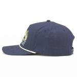 AMERICAN NEEDLE Old Style Beer Canvas Cappy Adjustable Snapback Baseball Trucker Hat (23005A-OLDS-NAVY)