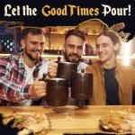 Handmade Oak Beer Mug - Eco-Friendly Wooden Tankard