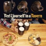 Handmade Oak Beer Mug - Eco-Friendly Wooden Tankard