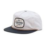 Columbia Unisex Columbia Ratchet Strap Snap Back Hat, Columbia Grey/Black/Beer Label, One Size