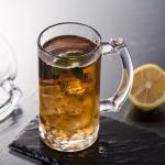 TUSAPAM Heavy Beer Mugs Set, 16oz Glass Mugs With Handle, Beer Glasses For Freezer, 500ml Beer Drinking Glasses, Traditional Stein For Bar, Alcohol, Beverages,Coffee, Teas, Set of 2