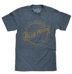 Blue Moon Brewing Men's Logo Shirt - Indigo Black