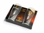 Guinness 20oz Twin Pack Beer Glasses Set