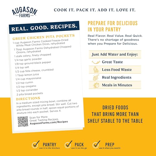 Augason Farms Freeze Dried Chicken Breast Chunks