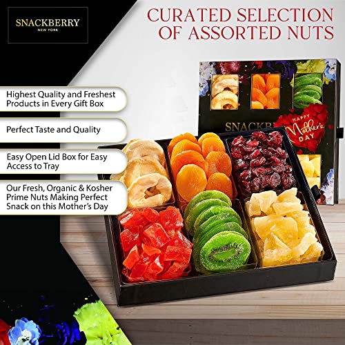 Gourmet Dried Fruit Gift Basket - Elegant Snack Box