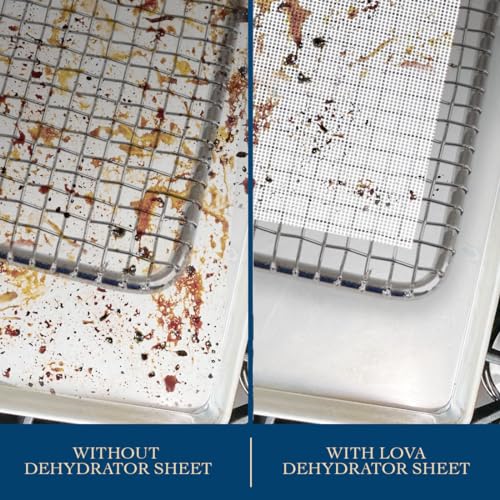 12 Pack Lova Silicone Dehydrator Sheets for Jerky & Fruit