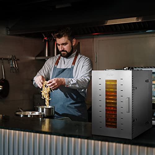 COLZER 16 Tray Stainless Steel Food Dehydrator