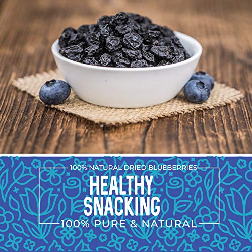 Dried Unsweetened Blueberries, 453.6g Pack