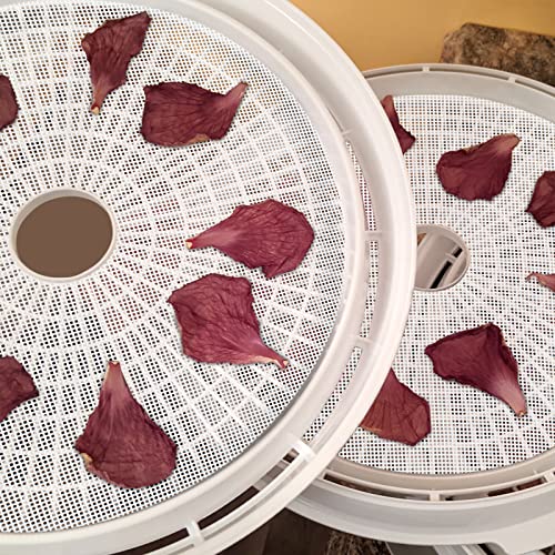 8 Pack Round Silicone Dehydrator Sheets - Reusable