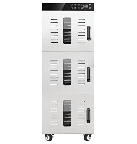 30-Layer Commercial Food Dehydrator - 304 Stainless Steel