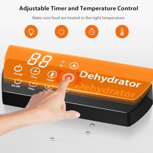 20-Tray Commercial Electric Dehydrator with Timer Control