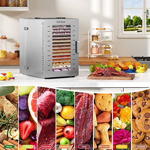 ROVRAk 16-Tray Commercial Food Dehydrator Machine