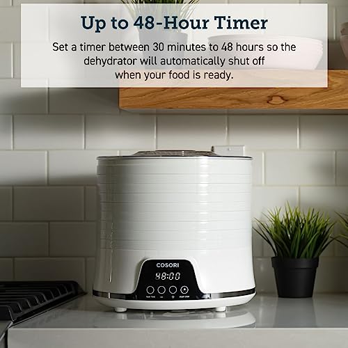COSORI 5-Tray Food Dehydrator with Timer & Recipes