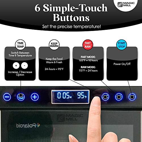 Magic Mill Commercial Food Dehydrator with 7 Trays