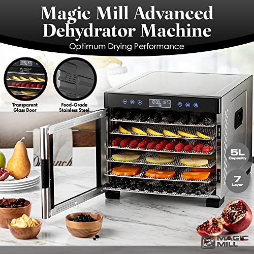 Magic Mill Commercial Food Dehydrator with 7 Trays