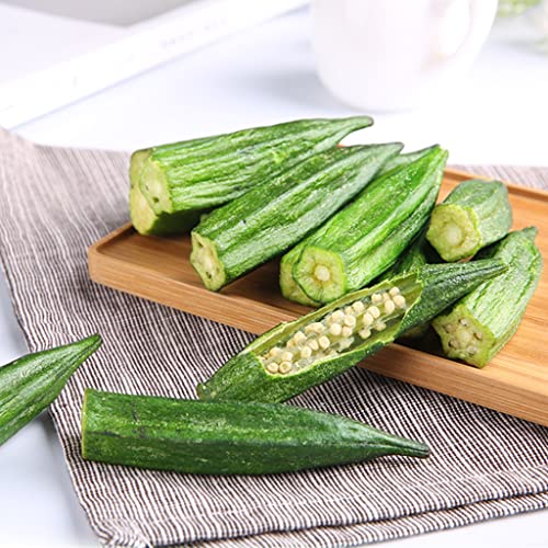 Okra Chips Snacks - Freeze Dried Crunchy Vegetable