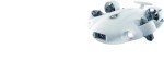 Qysea FIFISH V6 Expert (V6E M200) Underwater Drone ROV with VR Real-Time Tracking, 6000lm LED, 4K UHD Camera, rue 360°, 200M Cable, Manual Spool, Industrial Case