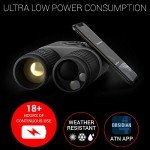 ATN BINOX 4T 384x288, 1.25-5x Smart HD Thermal Binoculars w/Laser Rangefinder, Video Record, Wi-Fi, E-Compass, 16hrs+ Battery Power