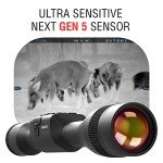 ATN Thor 5 Smart HD Thermal Scope w/Ultra Sensitive Gen 5 Sensor, Video Rec, Ballistic Calculator, RAV