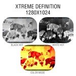 ATN TIWST51250LRF Thor 5, 2-20x, 1280x1024 12 Micron, Thermal Rifle Scope with Full HD Video rec, WiFi, Smooth Zoom and Smartphone Controlling Thru iOS or Android Apps