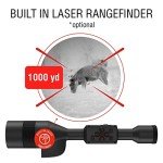 ATN TIWST51250LRF Thor 5, 2-20x, 1280x1024 12 Micron, Thermal Rifle Scope with Full HD Video rec, WiFi, Smooth Zoom and Smartphone Controlling Thru iOS or Android Apps